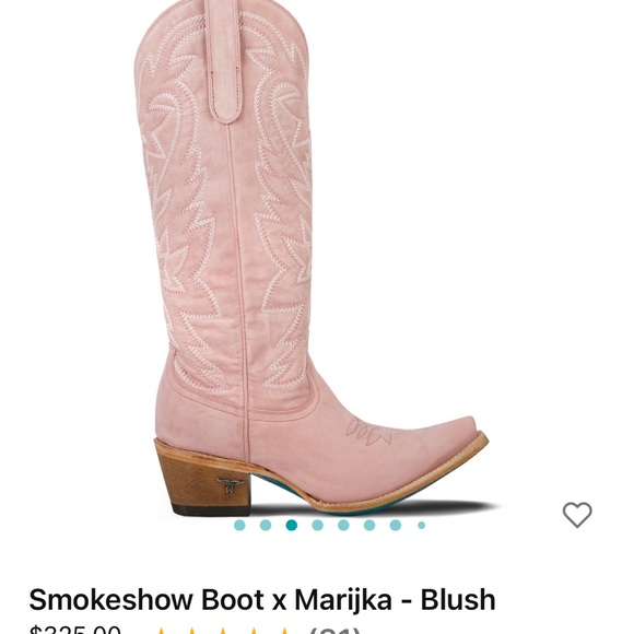 Smokeshow Boot x Marijka - Blush - Picture 4 of 16